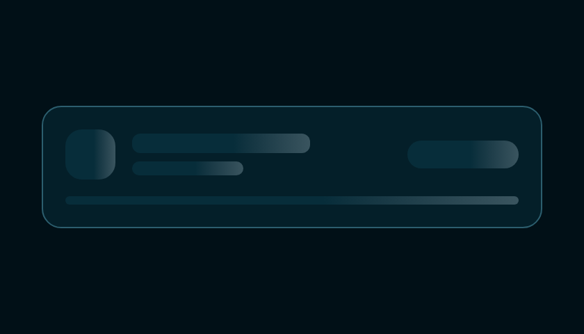 Trip card loading skeleton